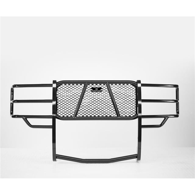 Ranch Hand GGC151BL1 Grille Guard Legend Black; Steel; 4 Inch Diameter; With Brush Guard; Without Skid Plate; Without Step Plate; With Punched Insert