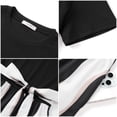 thumbnail image 6 of UVN Summer Dresses for Women Short Sleeve Ribbed Casual Midi Dress Ladies Floral Print Sundress with Pockets, 6 of 9