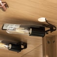 thumbnail image 6 of Light Oak Corner Curio / Living Room Decor Solution / Adjustable Glass Shelves, 6 of 6