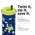 thumbnail image 4 of 12oz TKWide Insulated Water Bottle with Twist Cap - Space Case, 4 of 7