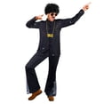 thumbnail image 4 of Conjunto de Disfraz Mepase 6 Piezas para Hombre, Atuendos Disco Retro de los 70 para Halloween, 4 of 5