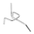 thumbnail image 3 of 100Pcs Durable Carbon Steel Practical Pegboard Hooks Garage Workshop Storage Garage Work Shop Display Hanging Tool,100x hooks,silver, 3 of 7