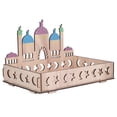 thumbnail image 3 of Bandeja de postres para fiestas EID: diseño de castillo, resistente a la deformación y apta para alimentos, 3 of 10