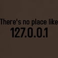 thumbnail image 3 of CafePress - There's No Place Like 127.0.0.1 Dark T Shirt - Men's Classic Graphic Cotton T-Shirt, 3 of 4