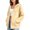 *Beige, variant on Women's Drawstring Hood Full Zip Oversized Long Sleeve Hoodie Jacket with Pockets,Casual Loose Outerwear Dark Gray,Women's Plus S