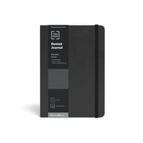 Staples TRU RED Medium Flexible Cover Dotted Journal Blk TR54779