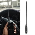 thumbnail image 1 of Antena de Mano, conector macho sma de 20 cm 20 cm 144 430 MHz Antena de Mano Flexible de Doble Banda para Walkie Talkie, 1 of 7