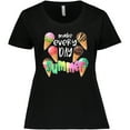 thumbnail image 3 of Inktastic Make Every Day Summer Ice Cream Cones Women's Plus Size T-Shirt, 3 of 5