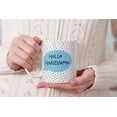 thumbnail image 7 of MUGBREW 11 Oz Ceramic Tea Cup Coffee Mug, Baby Blue Hello Handsome, 7 of 7