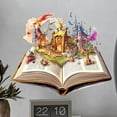 thumbnail image 5 of 3D Fairys Tale Book Scene Wall Stickers Fantasys Picture Book Decorative Stickers For Home Party Decor, 5 of 5