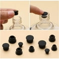 thumbnail image 3 of 32PCS 4 Sizes Silicone Stoppers for Salt and Pepper Shakers 13/64 9/32 23/64 7/16 Inch Black Salt Plug Slot Stopper Replacement Bottle Caps Reusable Round End Cap Corks for Bottles, 3 of 9
