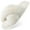 White, variant on Women's Fuzzy Slippers Cross Band Memory Foam House Shoes Open Toe
