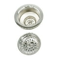 thumbnail image 2 of Westbrass R213-05 Wing Nut Style Kitchen Sink Drain Strainer, Polished Nickel, 2 of 6
