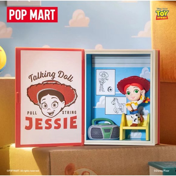 Pop Mart Disney Toy Story Anime Figure Toy Story Blind Box Buzz Lighteryear Kawaii Mystery Box Woody Children Toy Birthday Gift FGS