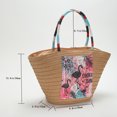 thumbnail image 3 of Bolsos de playa de verano, bolso de hombro informal para mujer, portátil Simple para viajes (estilo 2) Sywqhk Para Estrenar, 3 of 8
