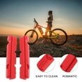 thumbnail image 6 of Cycling Bike Brake Shoes Bicycles Blocks Mountain Pads Parts Red, 6 of 8