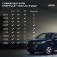 thumbnail image 2 of Alfombrillas y forro de carga, 4 unidades, para Chevy Trax y Buick Encore, 2 of 9