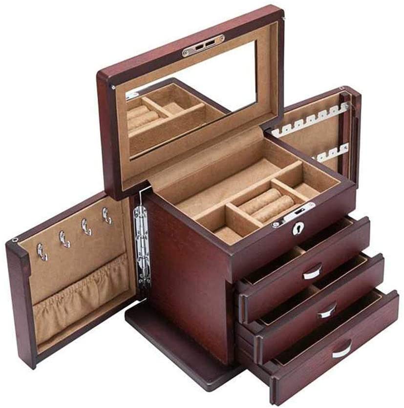 Jewellery Box Wooden Storage Box Solid Wooden Jewelry Box Makeup Case   8608748c 4f22 46ea A7c6 Cde39078874f.e05c8ffa70f3e41fc36b66f330c60459 