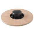 thumbnail image 3 of Philosophy Gym Wobble Balance Board, Round Wooden Core Trainer for Adults - Blue, 3 of 7