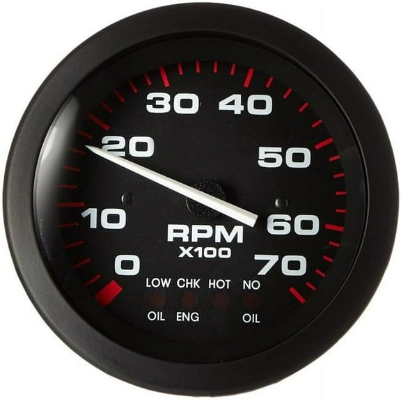 Sierra 58935P; Amega Tachometer Brp Sys Check Fits Johnson Evinrude 2 inch