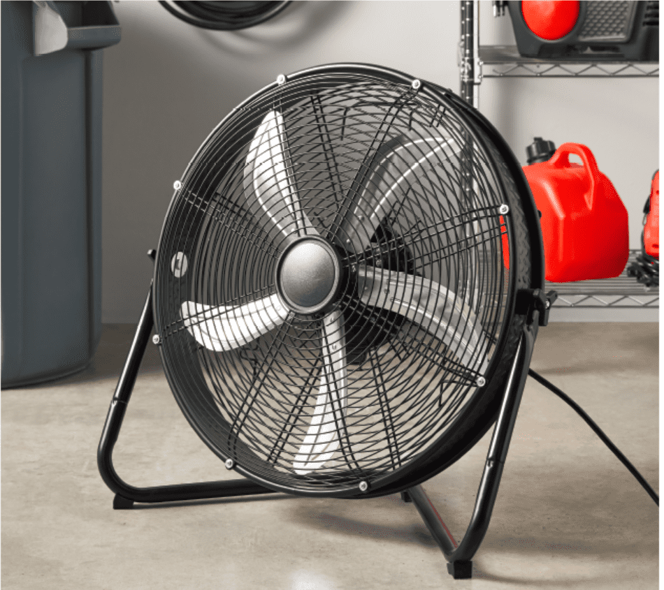 Mainstays 20 in High Velocity Drum Fan Wall Mount