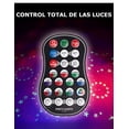 thumbnail image 3 of Luces De Fiesta Xtellar multicolor -Laser DJ BYLIFITY LED RGB Activada Por Sonido Iluminación Estroboscópica, 3 of 4