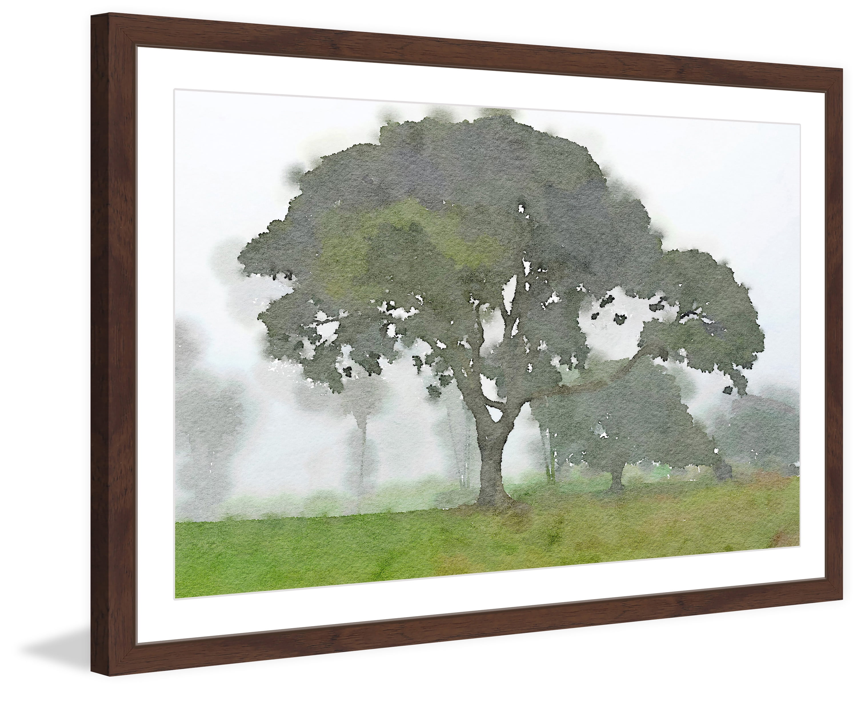 "The Field of Memories" Framed Painting Print