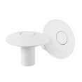 thumbnail image 1 of Saftron Swimming Pool & Spa Ladder Rail Anchor Socket Cover, White (1 Pair), 1 of 3