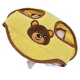 thumbnail image 3 of Casco De Seguridad Para Bebés, Protector De Cabeza Para Bebés Patrón De Dibujos Animados Transpirable Agradable Para La Piel Para Caminar Para Niños Pequeños Para Gatear Cergrey Amarillo, 3 of 8