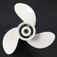 thumbnail image 4 of 6G1-45941-00-El for 6-8Hp 8 1/2 X 8 1/2 Boat Outboard Propeller White Aluminum Alloy 7 Spline Tooth, 4 of 5
