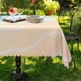 thumbnail image 7 of Summer Seaside Beach Tablecloth, 60x84 Inch Blue Sea Waves Sand Beach Ocean Sea Farmhouse Polyester Fabric Table Cloth Thick,Waterproof Table Cover for Dining Beach Themed Party Decoration, 7 of 7