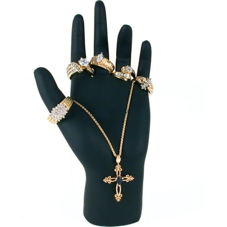 Display Jewelry Showcase Stands - Black Hand Jewelry Display Ring Bracelet Showcase Stand