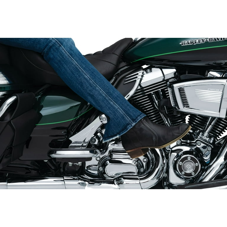 Passenger foot top pegs for harley