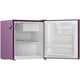 thumbnail image 3 of Mini refrigerador Frigidaire de 1.6 pies cúbicos color morado con destapador, 3 of 6