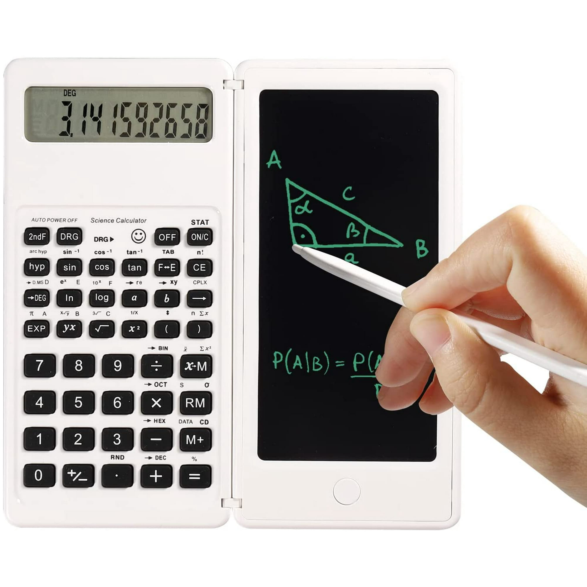 Rodeado galería modelo Scientific Calculator,Collapsible Engineering Calculator with Writing Tablet,10-Digit LCD Display Pocket Calculator | Walmart Canada Rodeado galería modelo Scientific Calculator,Collapsible Engineering Calculator with Writing Tablet,10-Digit LCD Display Pocket Calculator | Walmart Canada