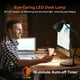 thumbnail image 3 of Lámpara de escritorio LED BOHON con puertos de carga USB C+A y cargador inalámbrico, 3 of 5