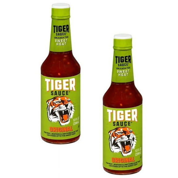 Try Me Tiger Sauce Original Hot Sauce,(2 PACK)