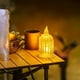 thumbnail image 1 of Lámpara redonda de velas de caramelo navideña - LED sin llama a pilas, luz romántica de noche en la mesilla para decorar el dormitorio, 3 tamaños, 1 of 6