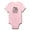 Petal Pink, variant on CafePress - Keegan Is The Boss Infant Bodysuit - Baby Light Bodysuit, Size Newborn - 24 Months