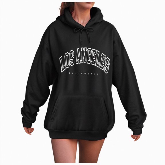 Godom Womens Oversized Hoodies 2025 Fleece Sweatshirts Long Sleeve Pullover with Pocket Fall Winter Y2k Clothes