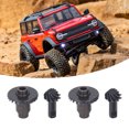 thumbnail image 1 of Juego de Engranajes Helicoidales de Acero de 2 Piezas Engranaje de Acero de Ejes Traseros Delanteros RC Negros de Acero para TRX4M 1/18 RC Crawler Car ANGGREK Otros, 1 of 8