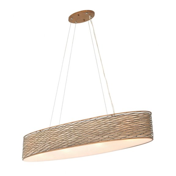247N04HO-Varaluz Lighting-Flow - Four Light Linear Pendant