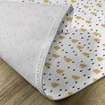 thumbnail image 5 of Ambesonne Christmas Place Mats Set of 4, Pine Trees Black Dots, Standard Size, Sand Brown Black White, 5 of 6