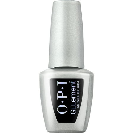 OPI GELement Collection, No Wipe Top Coat, 9 mL, 0.3 Fl. Oz.