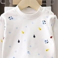 thumbnail image 5 of Girls Fleece Pajama Set Long Sleeve Tops & Fleece Pants Soft Kids Sleepwear Cute Prints,soft‑touch 6-12 Months 12-24 Months 2t 3t 4t 5t 6t 7t 8t 9t Children Beige 3-4 Years, 5 of 5