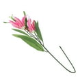thumbnail image 4 of La Simulación Florece Nupcial de La Boda Del Artificial 3-Head - Rosado Sunnimix Flores artificiales, 4 of 8
