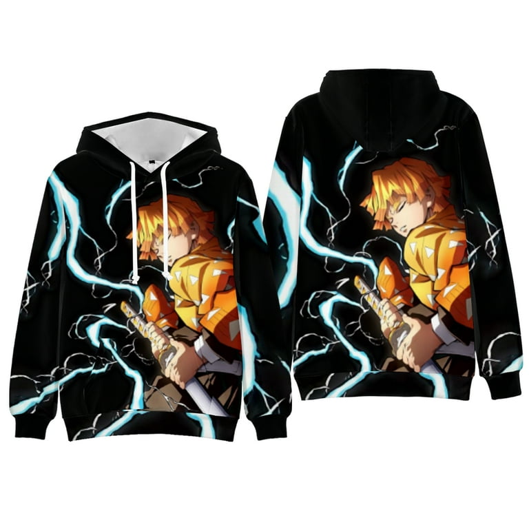 Anime Demon Slayer 3d Printed Hoodie Fall and Winter Kids Men