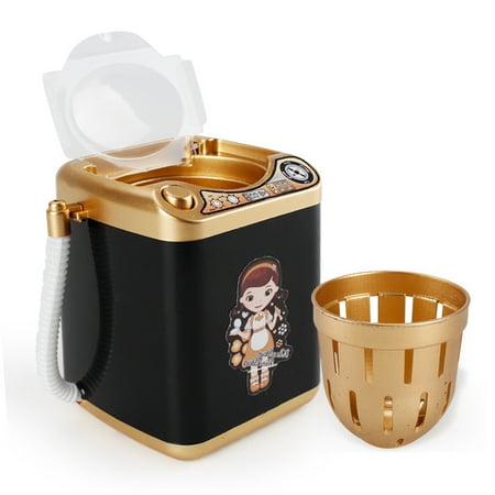 

Simulation Washing Machine Toy Electric Drain Basket Mini Home Appliances Gift for Kids