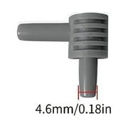 6pcs/set Quick Connect Air Hose Adapter Blood Pressure Monitorss Arm Cuff Connector
