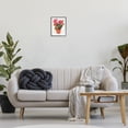 thumbnail image 3 of Stupell Industries Bold Red Hydrangea Botanical & Floral Painting Black Framed Art Print Wall Art, 11 x 14, 3 of 10